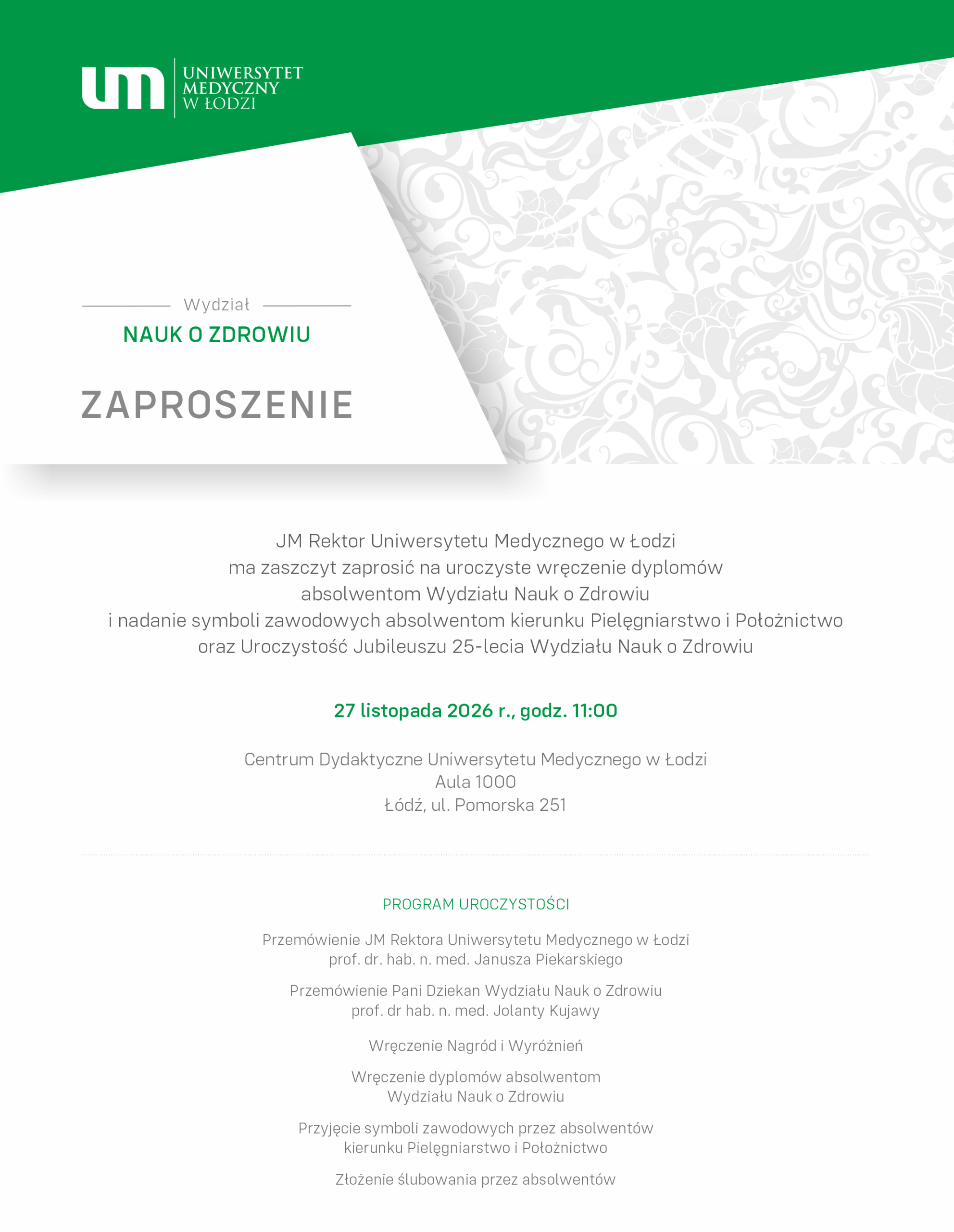 zaproszenie
